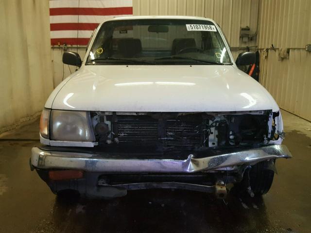 4TANL42N1WZ059832 - 1998 TOYOTA TACOMA WHITE photo 9