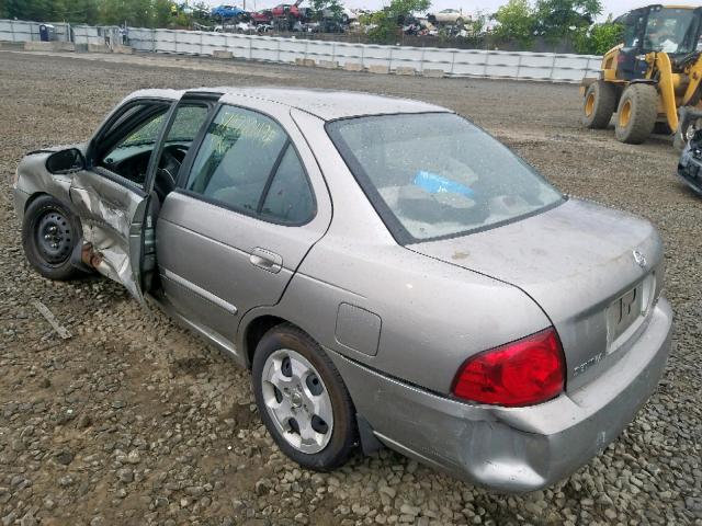 3N1CB51D04L910412 - 2004 NISSAN SENTRA 1.8 SILVER photo 3