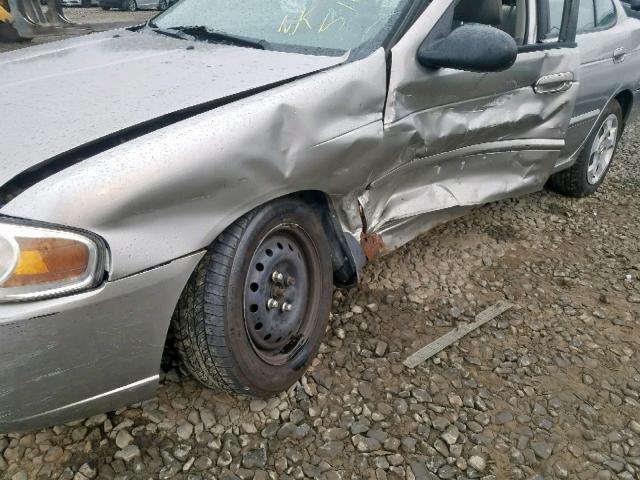 3N1CB51D04L910412 - 2004 NISSAN SENTRA 1.8 SILVER photo 9