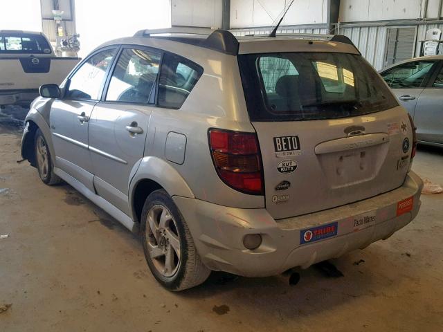 5Y2SL65826Z437522 - 2006 PONTIAC VIBE SILVER photo 3