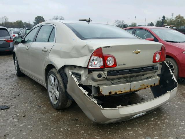 1G1ZB5EB5AF310807 - 2010 CHEVROLET MALIBU LS TAN photo 3