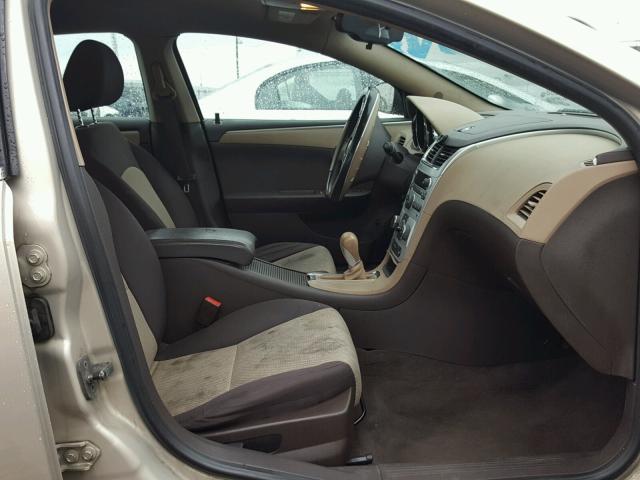 1G1ZB5EB5AF310807 - 2010 CHEVROLET MALIBU LS TAN photo 5