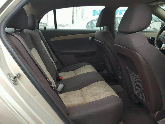 1G1ZB5EB5AF310807 - 2010 CHEVROLET MALIBU LS TAN photo 6