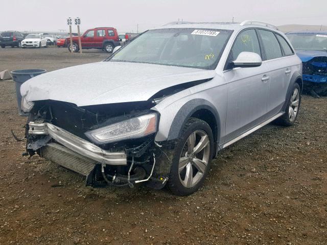 WA1UFAFL3EA008967 - 2014 AUDI A4 ALLROAD SILVER photo 2