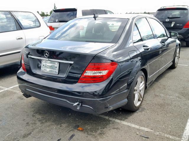 WDDGF4HB9EA903006 - 2014 MERCEDES-BENZ C 250 BLACK photo 4