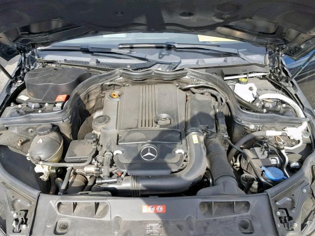 WDDGF4HB9EA903006 - 2014 MERCEDES-BENZ C 250 BLACK photo 7