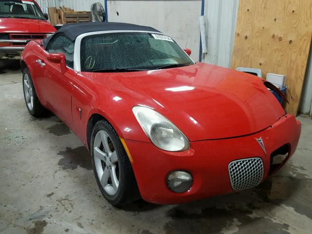 1G2MB33B96Y107895 - 2006 PONTIAC SOLSTICE RED photo 1