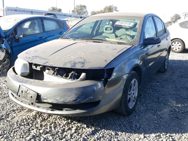 1G8AJ52F74Z201096 - 2004 SATURN ION LEVEL GRAY photo 2