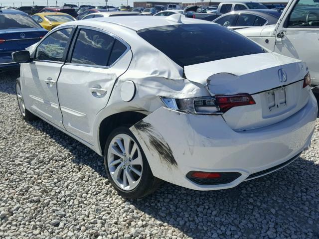 19UDE2F72GA020419 - 2016 ACURA ILX PREMIU WHITE photo 3