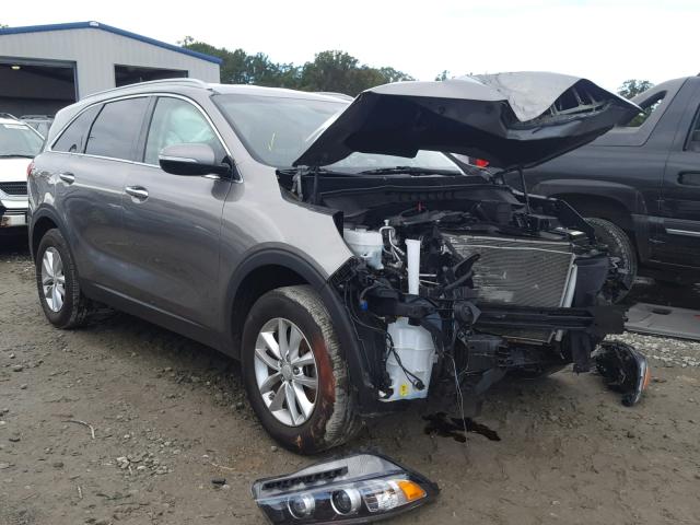 5XYPG4A32GG121935 - 2016 KIA SORENTO LX GRAY photo 1