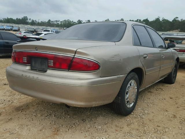 2G4WY55J1Y1231485 - 2000 BUICK CENTURY LI GOLD photo 4