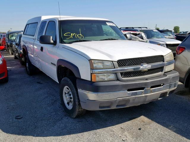 1GCHC29U83E219176 - 2003 CHEVROLET SILVERADO WHITE photo 1