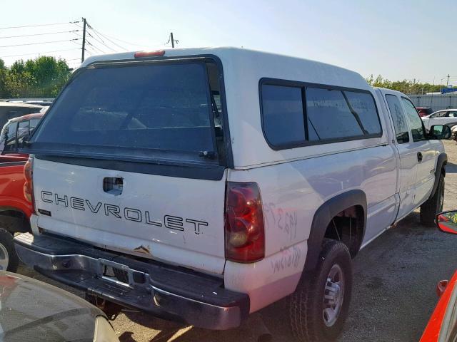 1GCHC29U83E219176 - 2003 CHEVROLET SILVERADO WHITE photo 4