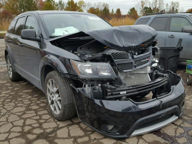 3C4PDDEGXHT595731 - 2017 DODGE JOURNEY GT BLACK photo 1