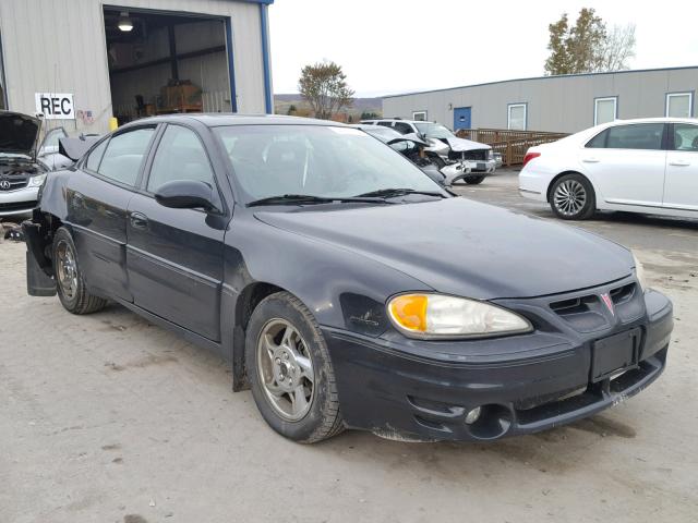 1G2NW52E84C108269 - 2004 PONTIAC GRAND AM G BLACK photo 1