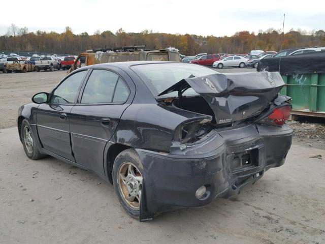 1G2NW52E84C108269 - 2004 PONTIAC GRAND AM G BLACK photo 3