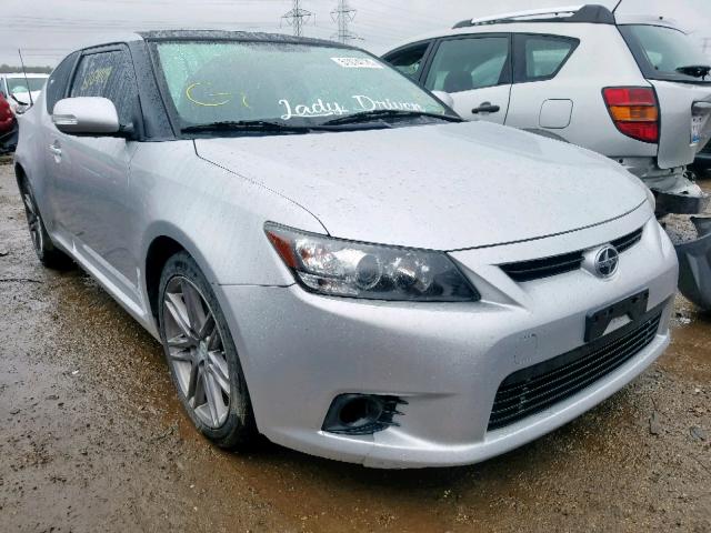 JTKJF5C72B3016137 - 2011 TOYOTA SCION TC ვერცხლისფერი ფოტო 1
