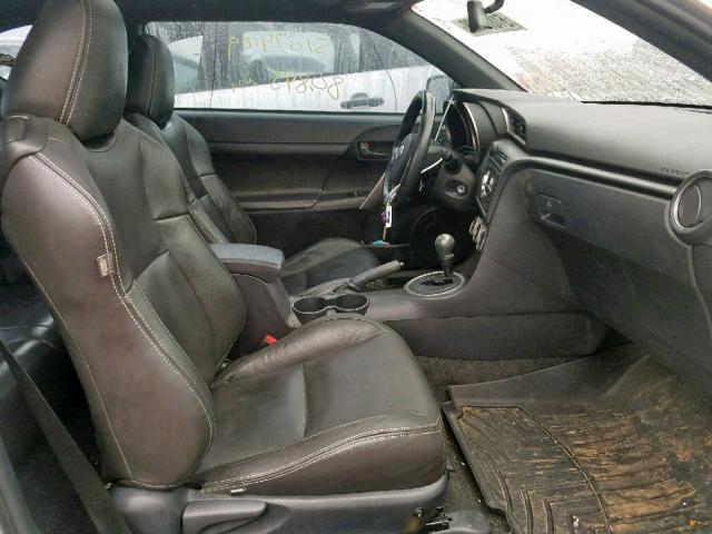 JTKJF5C72B3016137 - 2011 TOYOTA SCION TC ვერცხლისფერი ფოტო 5