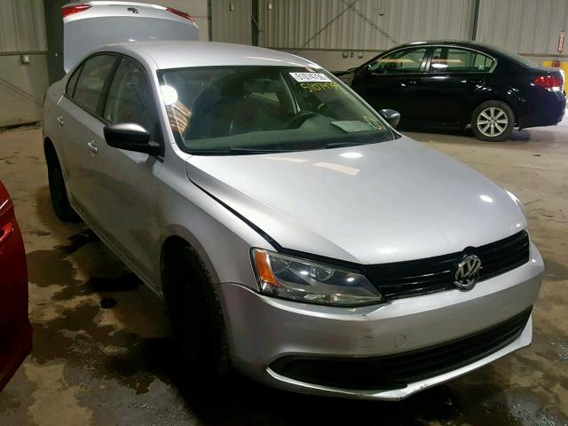 3VW2K7AJ2BM016684 - 2011 VOLKSWAGEN JETTA BASE Արծաթագույն լուսանկար 1