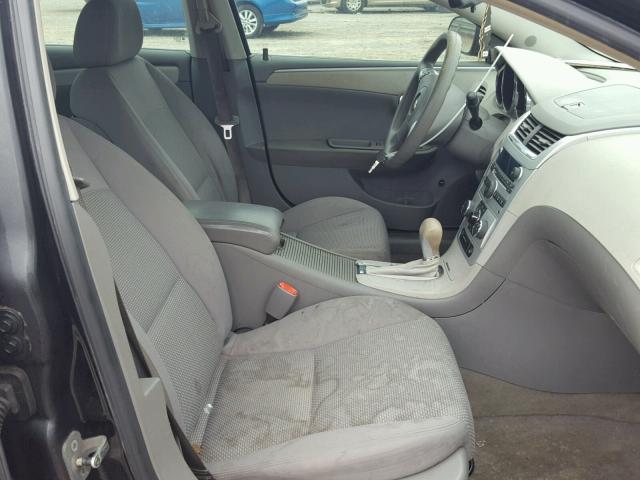 1G1ZG57B184255812 - 2008 CHEVROLET MALIBU LS BLACK photo 5