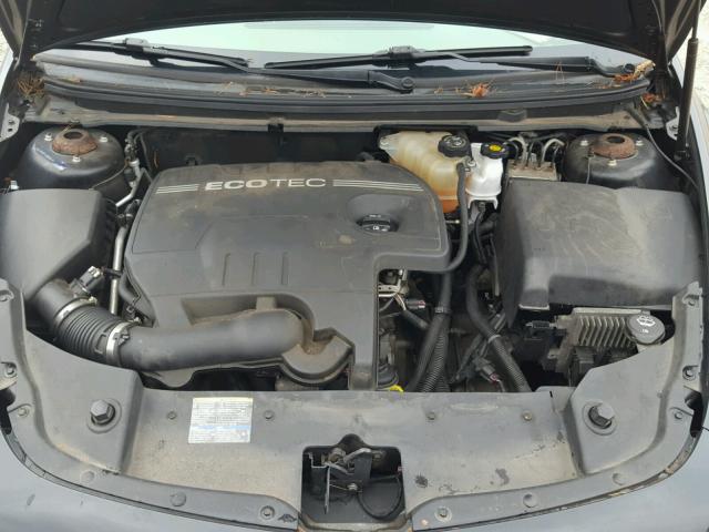 1G1ZG57B184255812 - 2008 CHEVROLET MALIBU LS BLACK photo 7