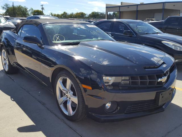 2G1FK3DJ4B9163213 - 2011 CHEVROLET CAMARO 2SS BLACK photo 1