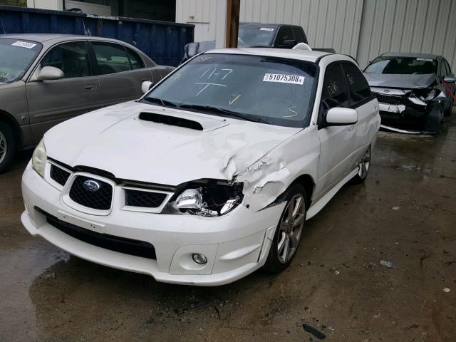 JF1GD74627G522100 - 2007 SUBARU IMPREZA WR WHITE photo 2