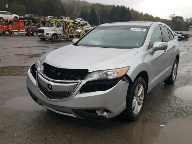 5J8TB4H33FL012701 - 2015 ACURA RDX BASE SILVER photo 2