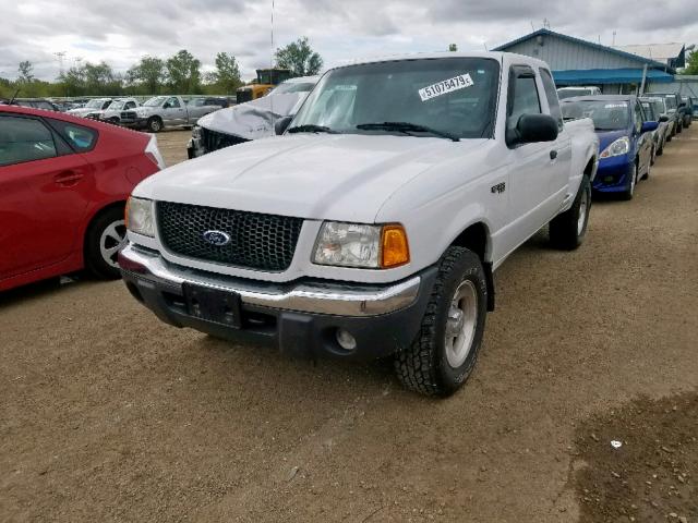 1FTZR15E01PA64703 - 2001 FORD RANGER SUP WHITE photo 2