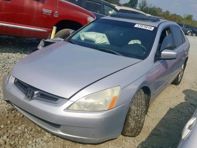 1HGCM66573A103665 - 2003 HONDA ACCORD EX SILVER photo 2