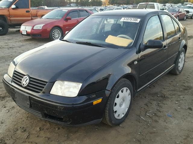 3VWRK69M42M026141 - 2002 VOLKSWAGEN JETTA GL BLACK photo 2