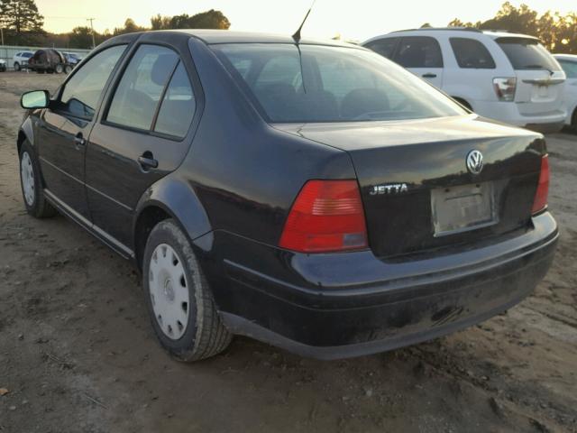 3VWRK69M42M026141 - 2002 VOLKSWAGEN JETTA GL BLACK photo 3