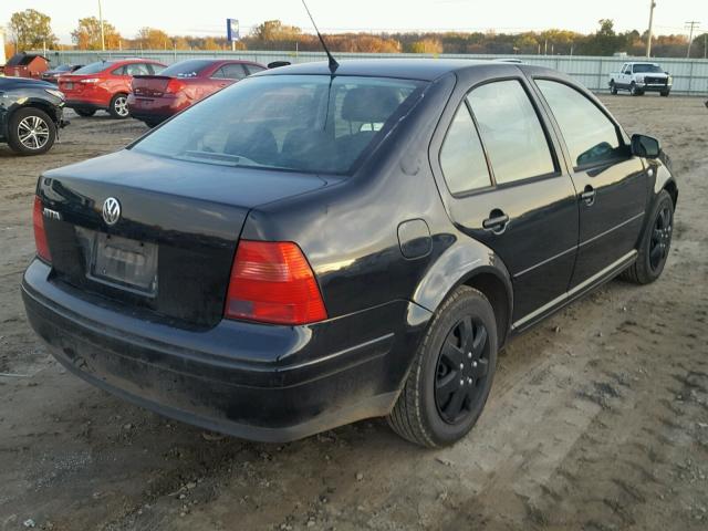 3VWRK69M42M026141 - 2002 VOLKSWAGEN JETTA GL BLACK photo 4