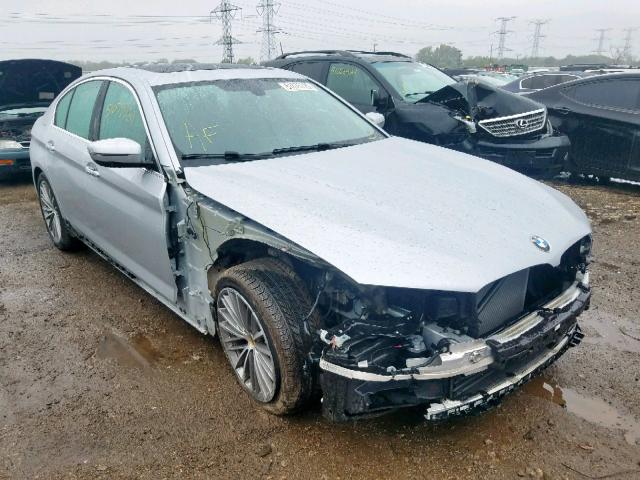 WBAJE7C56JWC55322 - 2018 BMW 540 XI SILVER photo 1