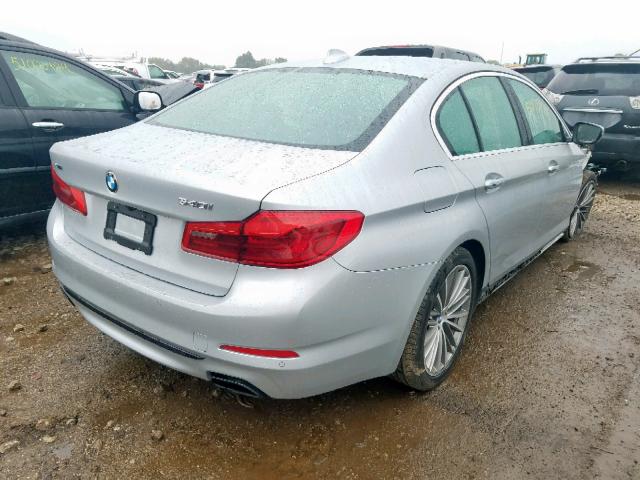 WBAJE7C56JWC55322 - 2018 BMW 540 XI SILVER photo 4