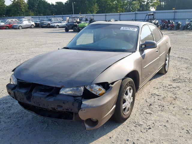 1G2WK52J62F125743 - 2002 PONTIAC GRAND PRIX TAN photo 2