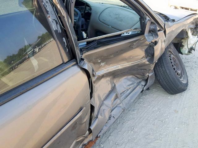 1G2WK52J62F125743 - 2002 PONTIAC GRAND PRIX TAN photo 9