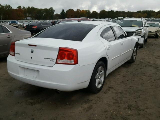 2B3CA3CV2AH302438 - 2010 DODGE CHARGER SX WHITE photo 4