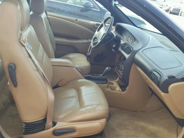 3C3EL55H4WT316784 - 1998 CHRYSLER SEBRING JX GOLD photo 5