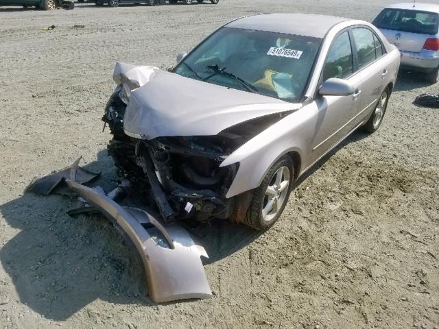 5NPEU46F16H032514 - 2006 HYUNDAI SONATA GLS TAN photo 2