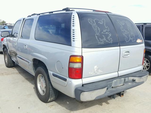 1GKEC16T51J215961 - 2001 GMC YUKON XL C SILVER photo 3