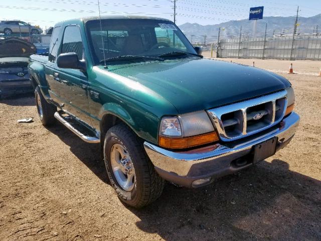 1FTZR15V2XPC02444 - 1999 FORD RANGER SUP GREEN photo 1