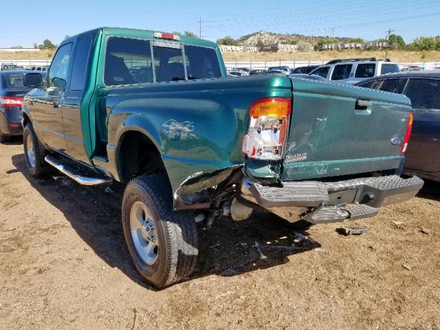 1FTZR15V2XPC02444 - 1999 FORD RANGER SUP GREEN photo 3