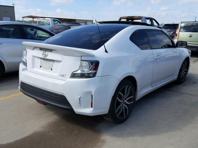 JTKJF5C70E3072727 - 2014 TOYOTA SCION TC 白色 照片 4