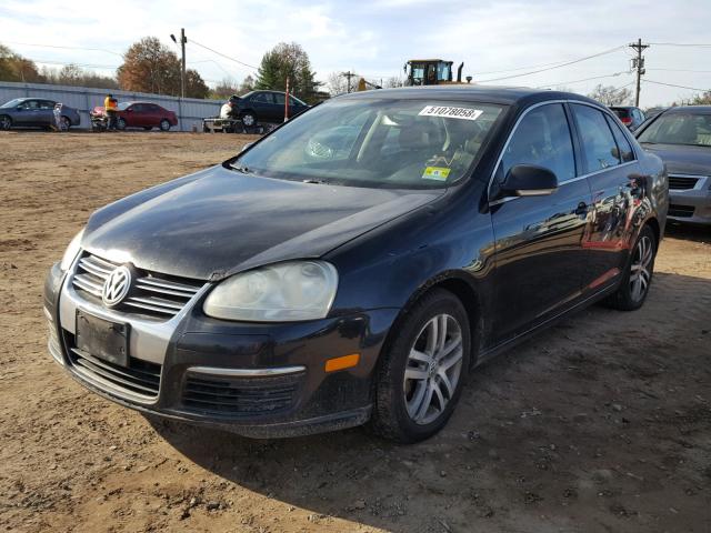 3VWST71K86M777540 - 2006 VOLKSWAGEN JETTA TDI BLACK photo 2