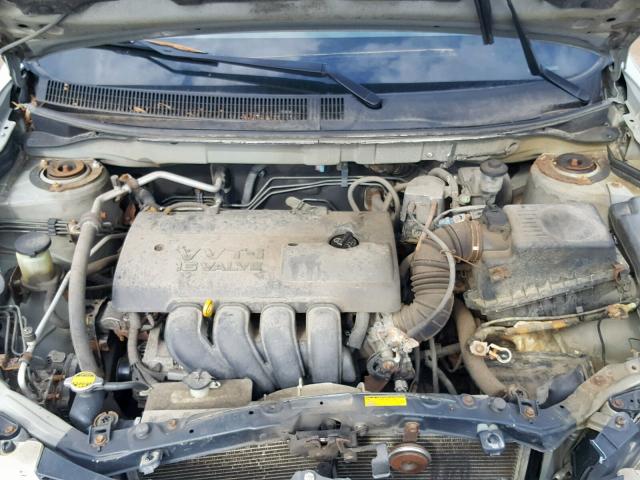 5Y2SL62803Z423490 - 2003 PONTIAC VIBE SILVER photo 7