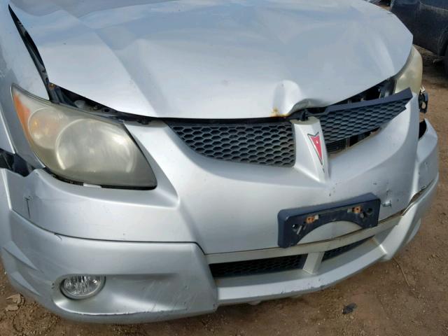 5Y2SL62803Z423490 - 2003 PONTIAC VIBE SILVER photo 9