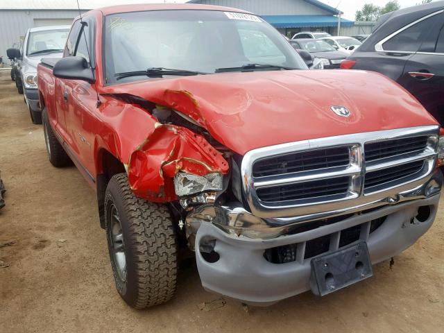 1B7GL22XXXS151227 - 1999 DODGE DAKOTA RED photo 1