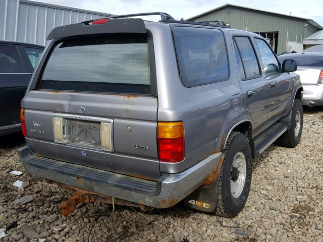 JT3VN39W4R8061807 - 1994 TOYOTA 4RUNNER VN SILVER photo 4