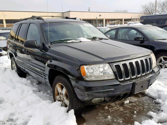 1J8GW58N13C534503 - 2003 JEEP GRAND CHER BLACK photo 1